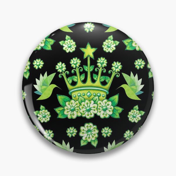 Item preview, Queen of my MOJO (allover pattern) designed and sold by PatriciaSheaDesigns.