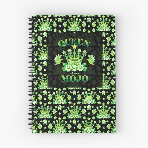 Item preview, Queen of my MOJO (allover pattern) designed and sold by PatriciaSheaDesigns.