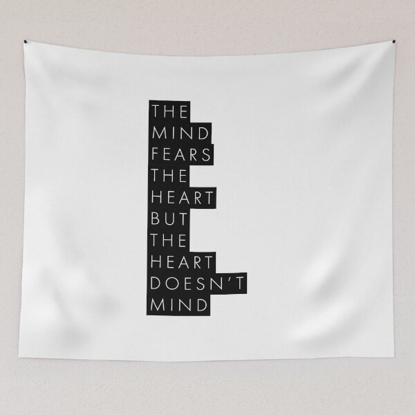 Item preview, The Mind Fears The Heart But The Heart Doesnt Mind designed and sold by Adam Gonta.