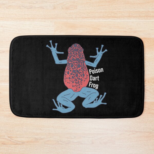 Item preview, Poison Dart Frog - Red Exotic Animal Text - Rain Forest designed and sold by DeWinnes.