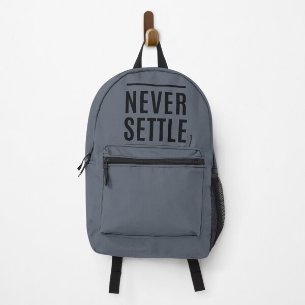 Item preview, Never Settle (Grayish Blue) designed and sold by SpeakToInspire.