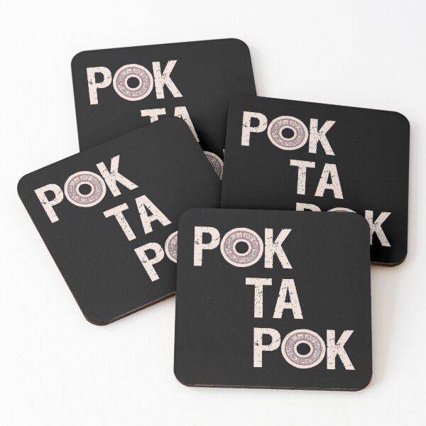 Item preview, Pok Ta Pok - Distressed Graphic Text - Mayan Ball Game designed and sold by DeWinnes.