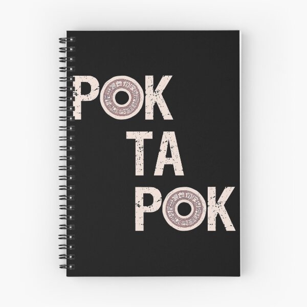 Item preview, Pok Ta Pok - Distressed Graphic Text - Mayan Ball Game designed and sold by DeWinnes.