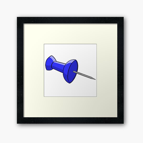 Thumbtack Wall Art Redbubble