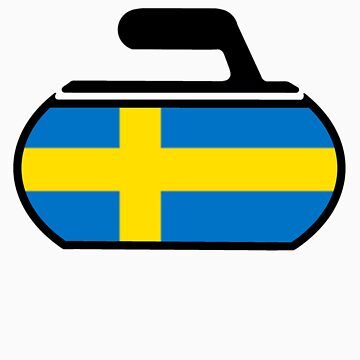 Artwork thumbnail, Sweden Curling by the-splinters