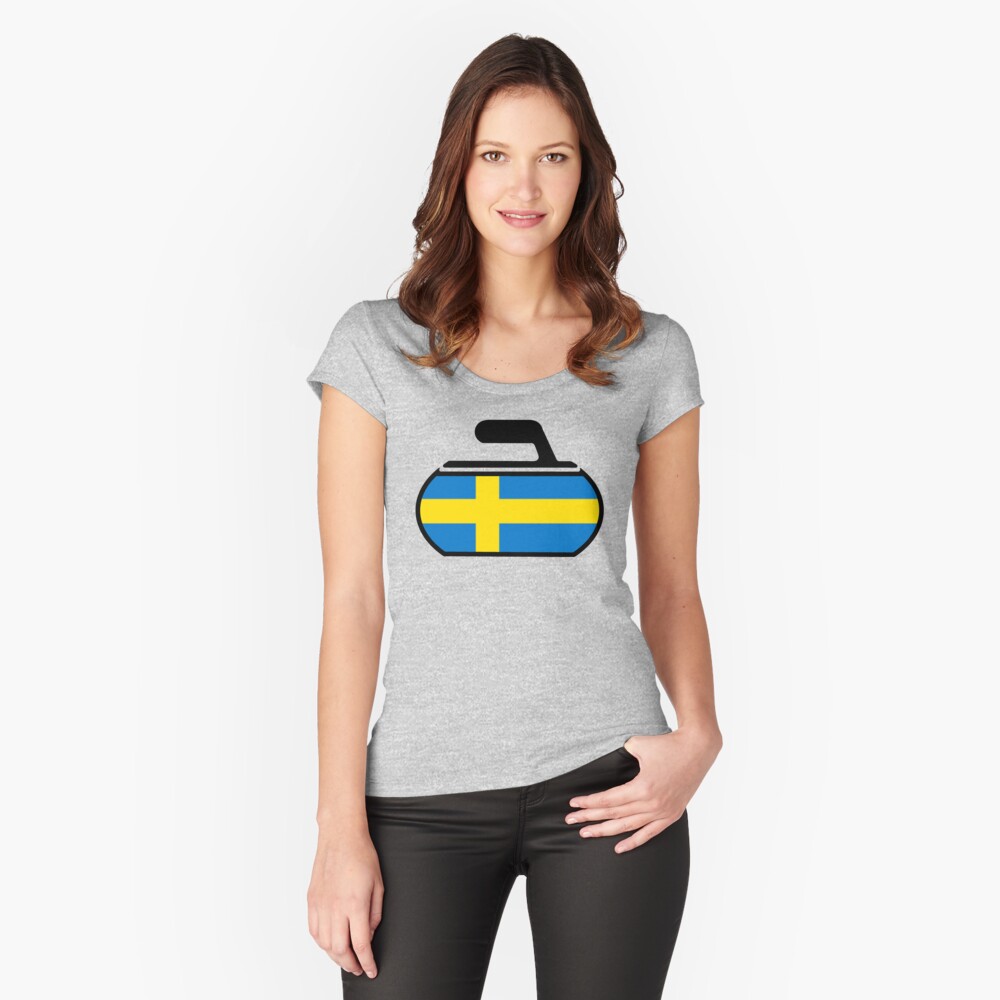 Item preview, Fitted Scoop T-Shirt designed and sold by the-splinters.