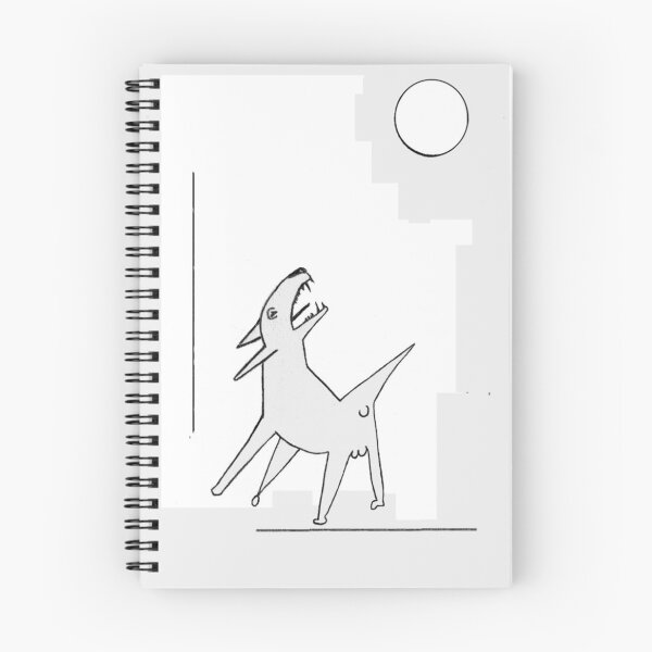 Item preview, Doggy barking at the moon designed and sold by SenseiWes.
