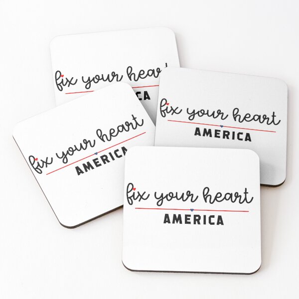 Item preview, fix your heart america designed and sold by NovaTees.