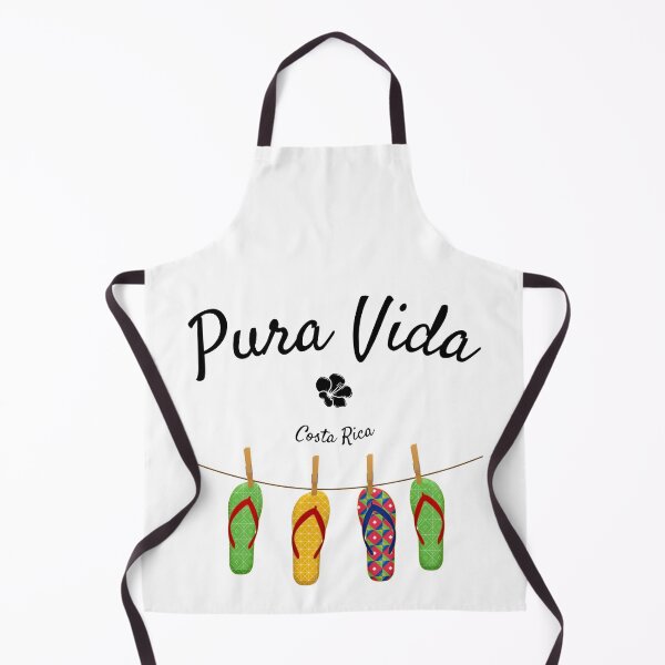 Item preview, Pura Vida Costa Rica Flip Flops designed and sold by JungleJava.