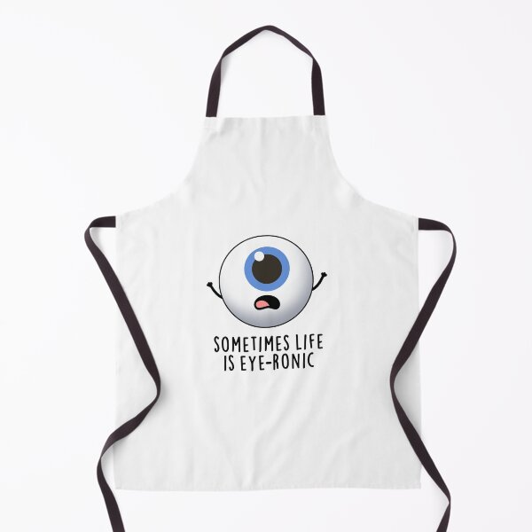 Item preview, Sometimes Life Is Eye-ronic Funny Eye Puns  designed and sold by punnybone.