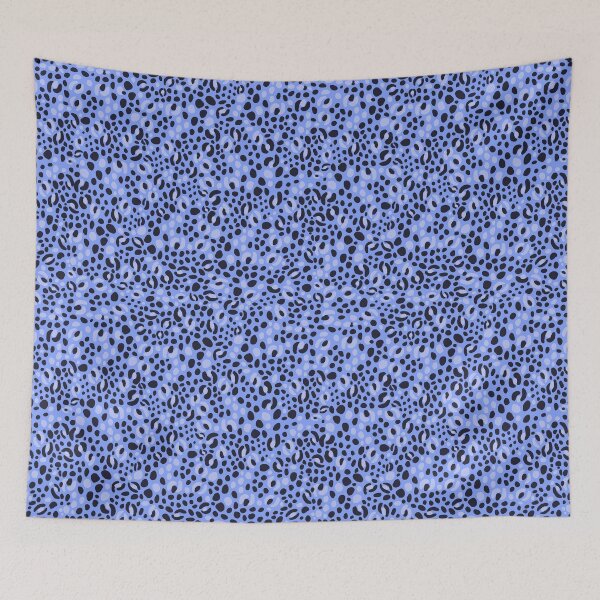 Item preview, Leopard Spots on Blue designed and sold by Janet Broxon.