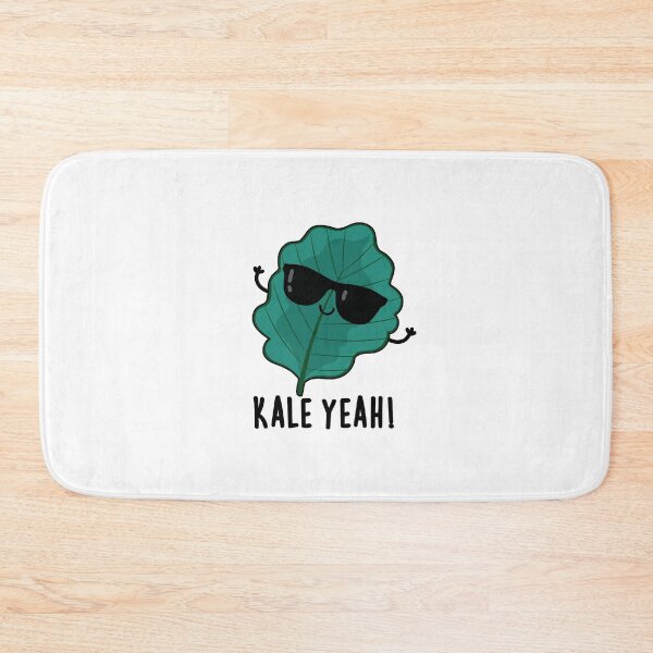 Item preview, Kale Yeah Funny Veggie Puns  designed and sold by punnybone.