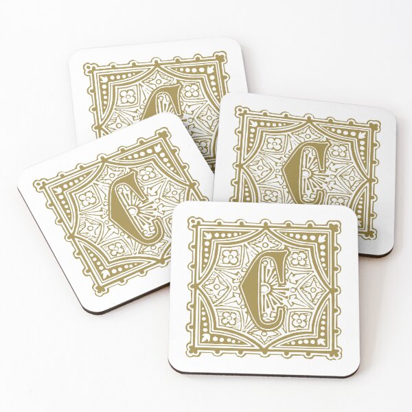 Item preview, Vintage Letter C Gold designed and sold by yourscotborders.