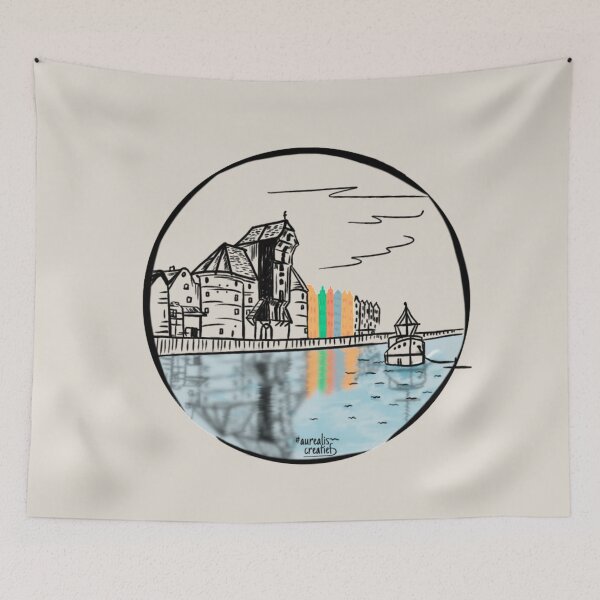 Item preview, Poland - Water reflection in Gdansk designed and sold by Aurealis Creatief.