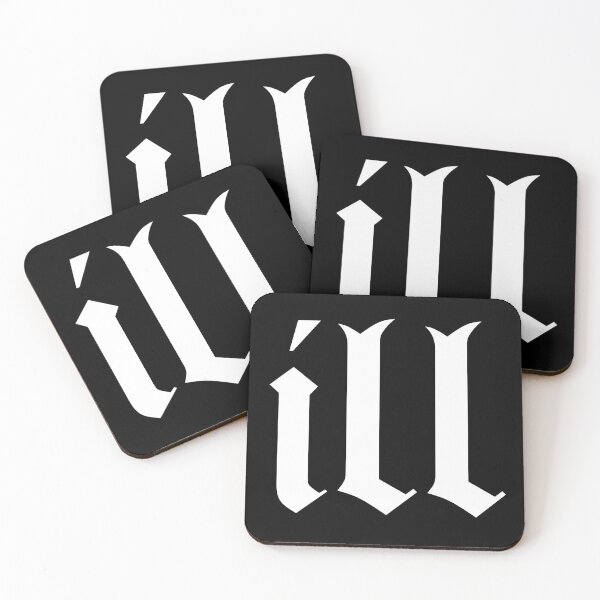 Item preview, Ill Logo White designed and sold by EbtsOby.