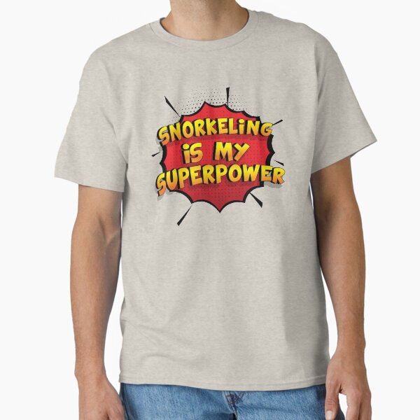Item preview, Snorkeling is my Superpower Funny Design Snorkeling Gift designed and sold by Custom365.