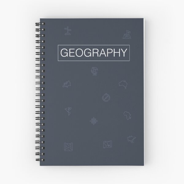 Item preview, Geography notebook designed and sold by omnicrom.