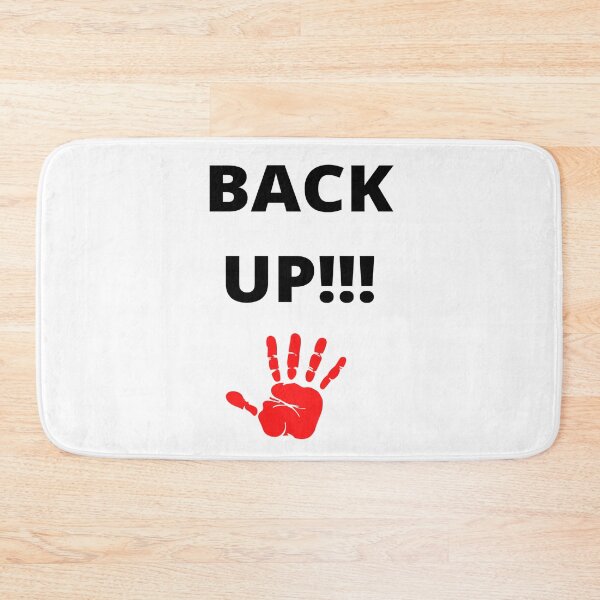Item preview,  Back Up-Red hand! designed and sold by Trendi61.