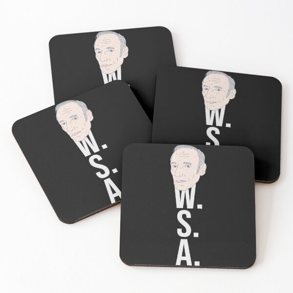 Item preview, William Burroughs - Beat Poet Initials - Beat Generation designed and sold by DeWinnes.