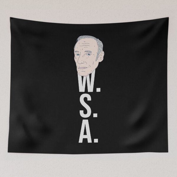 Item preview, William Burroughs - Beat Poet Initials - Beat Generation designed and sold by DeWinnes.