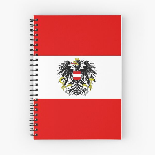 Item preview, Austrian flag-coat of arms designed and sold by P-I-R.