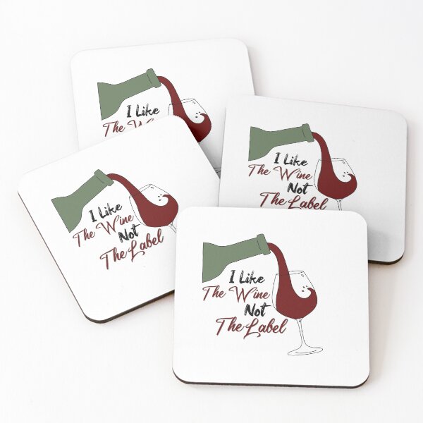 Item preview, I like the wine not the label Schitt's Creek Inspired Design designed and sold by AnleuAvePrints.