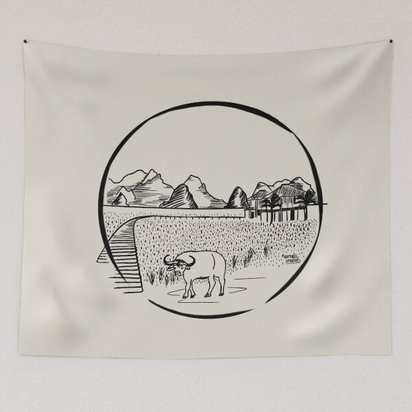 Item preview, Laos mountains designed and sold by Aurealis.