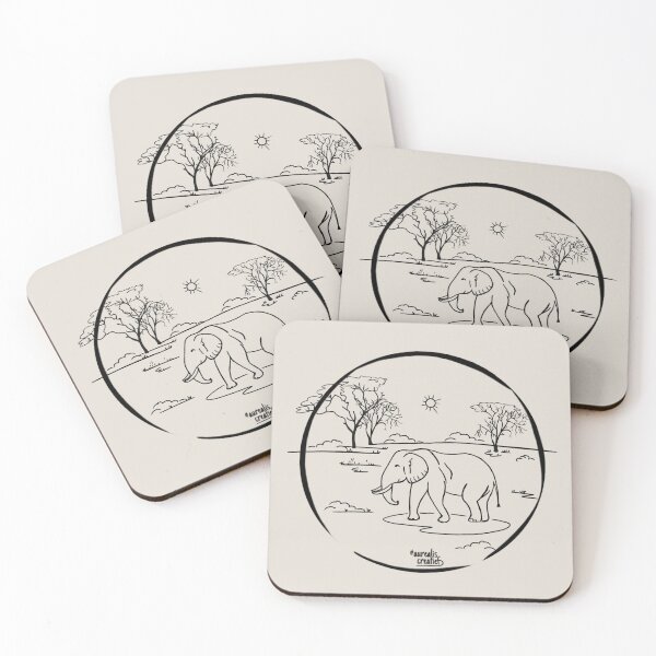 Item preview, Elephant in Africa designed and sold by Aurealis Creatief.