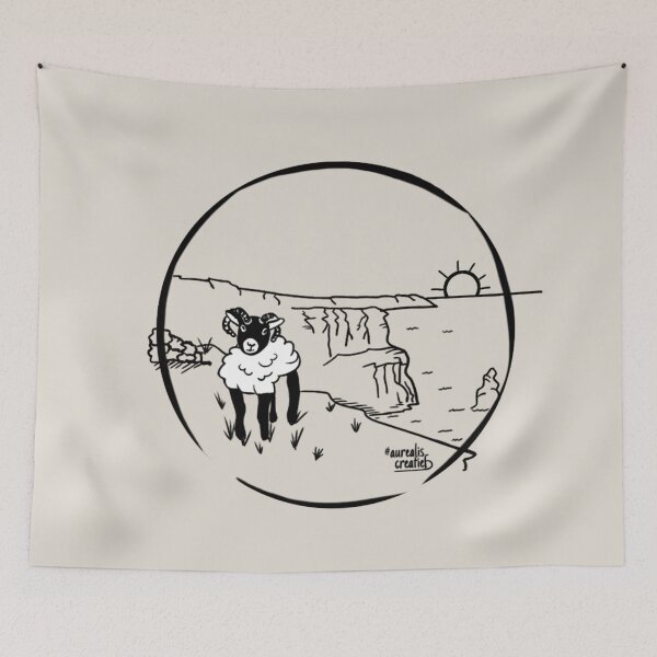 Item preview, Ireland and sheep designed and sold by Aurealis Creatief.