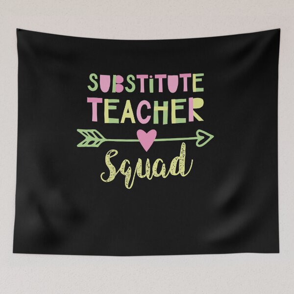 Item preview, Substitute Teacher Squad designed and sold by betternotes.