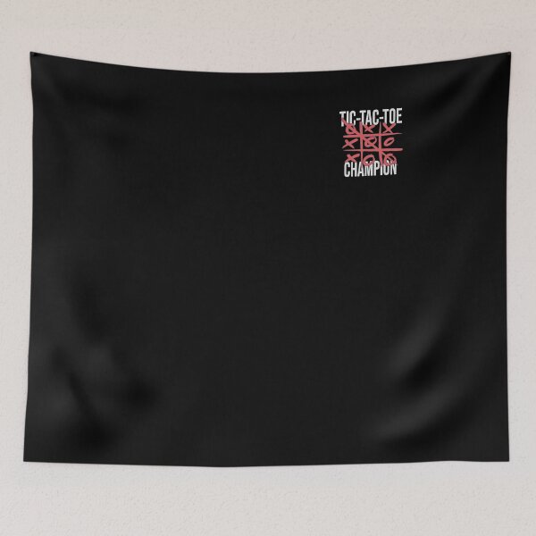 Item preview, Tic Tac Toe Pocket - Champion Graphic Text - Board Game designed and sold by DeWinnes.