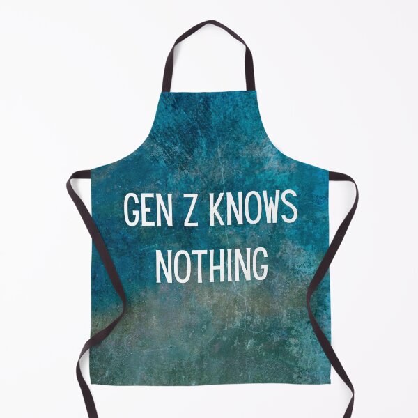 Item preview, gen z knows nothing designed and sold by FedoraDesign.