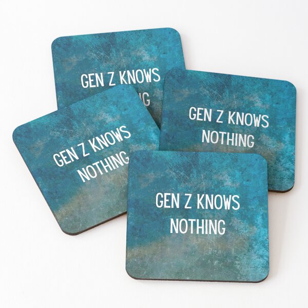 Item preview, gen z knows nothing designed and sold by FedoraDesign.
