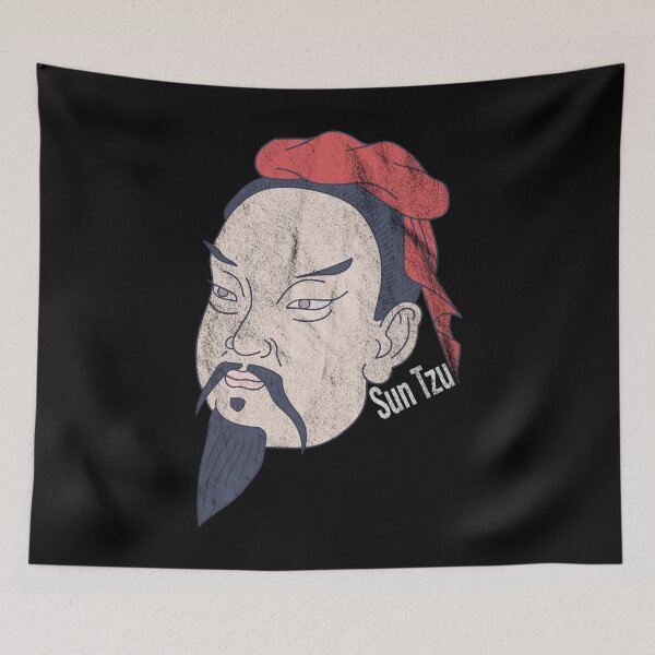 Item preview, Distressed Sun Tzu - Graphic Text - Han Dynasty designed and sold by DeWinnes.