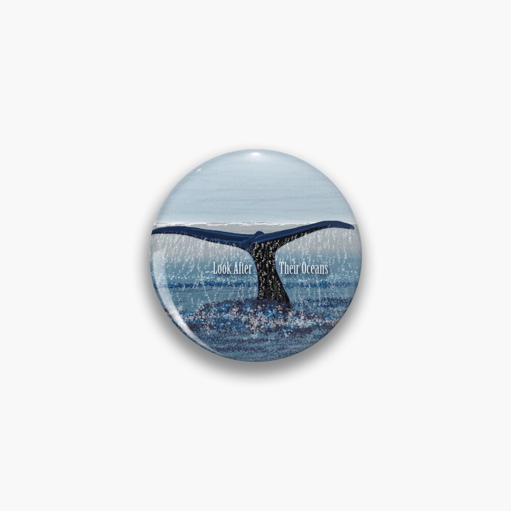 Whale Tail Pin