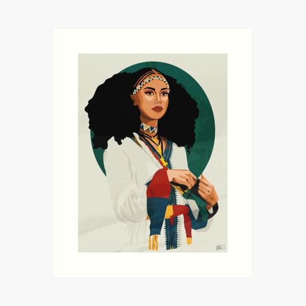Item preview, Ethiopian Beauty  designed and sold by PbJournal.