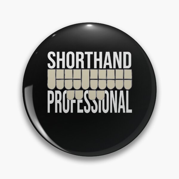 Item preview, Stenographer - Shorthand Professional - Justice System designed and sold by DeWinnes.