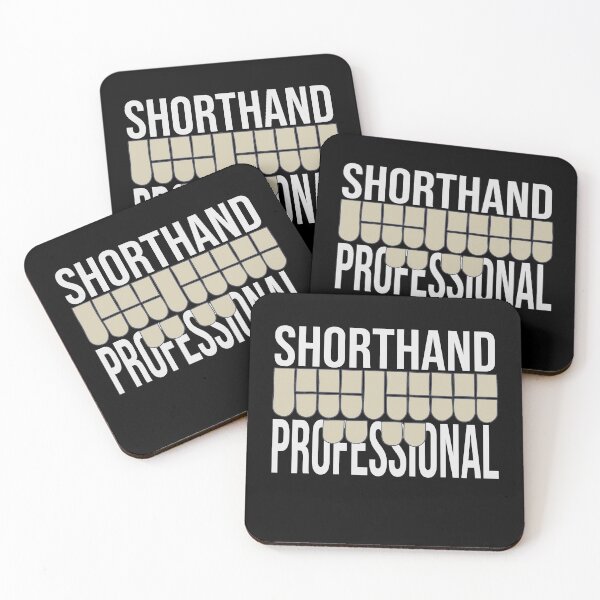 Item preview, Stenographer - Shorthand Professional - Justice System designed and sold by DeWinnes.