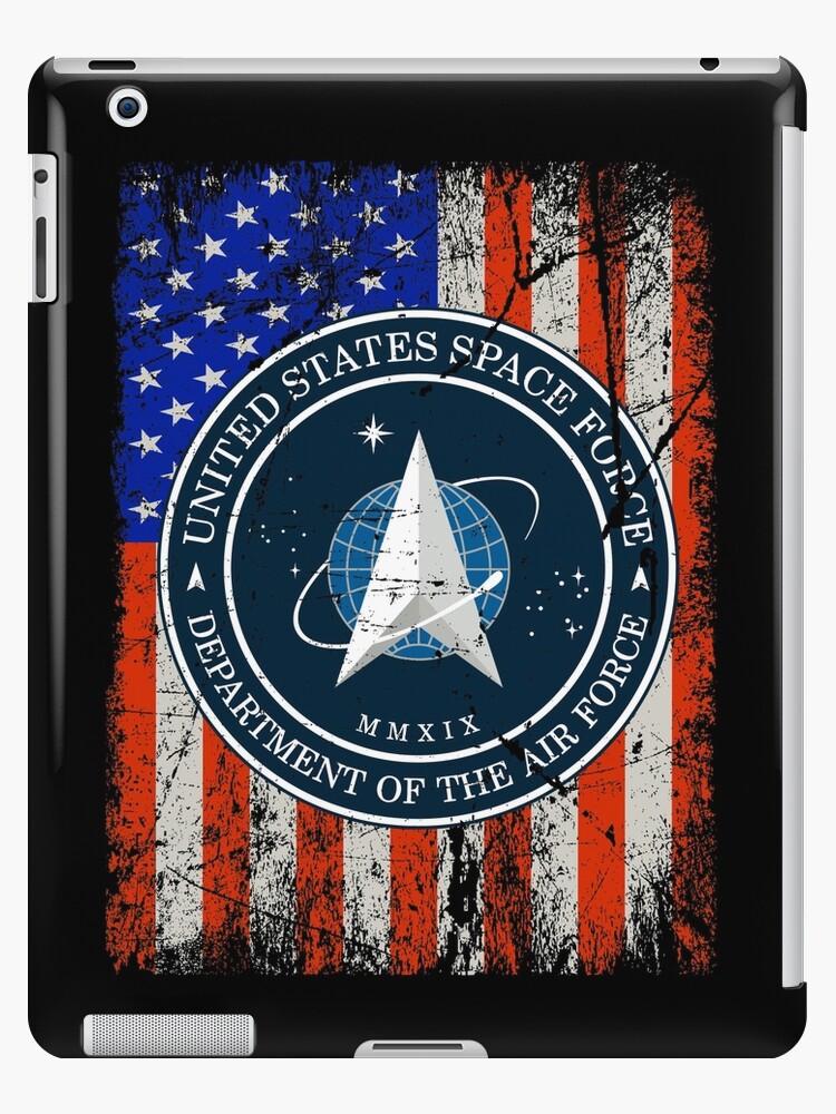 Logo United States Space Force American Flag Ipad Case Skin By Magicboutique Redbubble