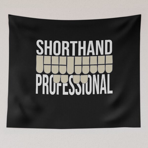 Item preview, Stenographer - Shorthand Professional - Justice System designed and sold by DeWinnes.