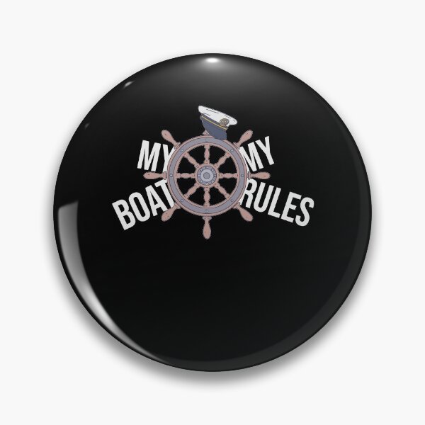 Item preview, Steering Captain - My Boat My Rules - Shipmaster designed and sold by DeWinnes.