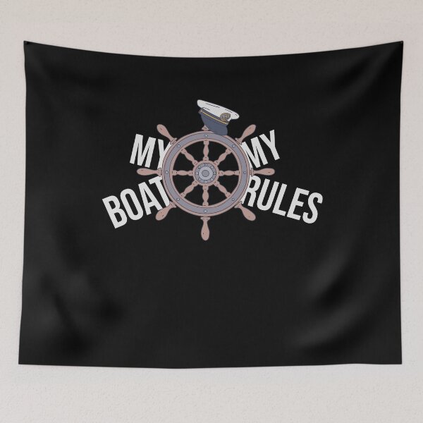 Item preview, Steering Captain - My Boat My Rules - Shipmaster designed and sold by DeWinnes.
