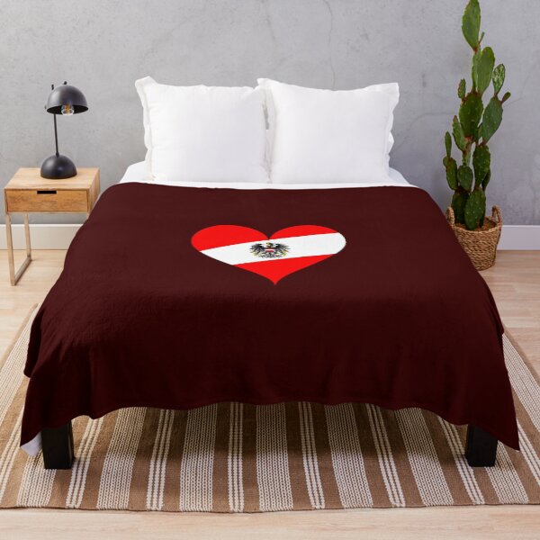 Item preview, Austrian heart flag-coat of arms designed and sold by P-I-R.