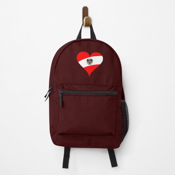 Item preview, Austrian heart flag-coat of arms designed and sold by P-I-R.