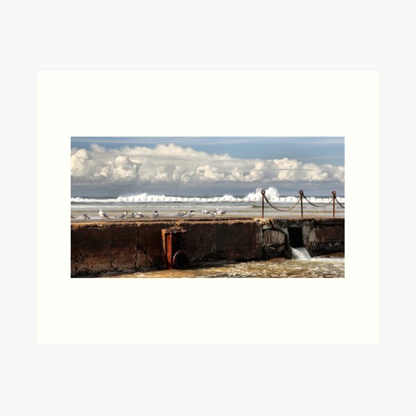 Item preview, The Canoe Pool - Newcastle Beach NSW Australia designed and sold by Bev Woodman.