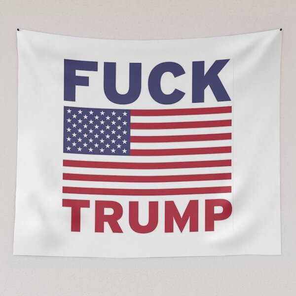 Item preview, Fuck Trump  designed and sold by SwattedStore.