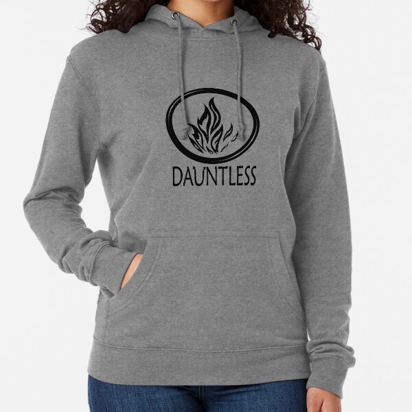 Divergent Dauntless Brave Womens Hooded Sweatshirt 