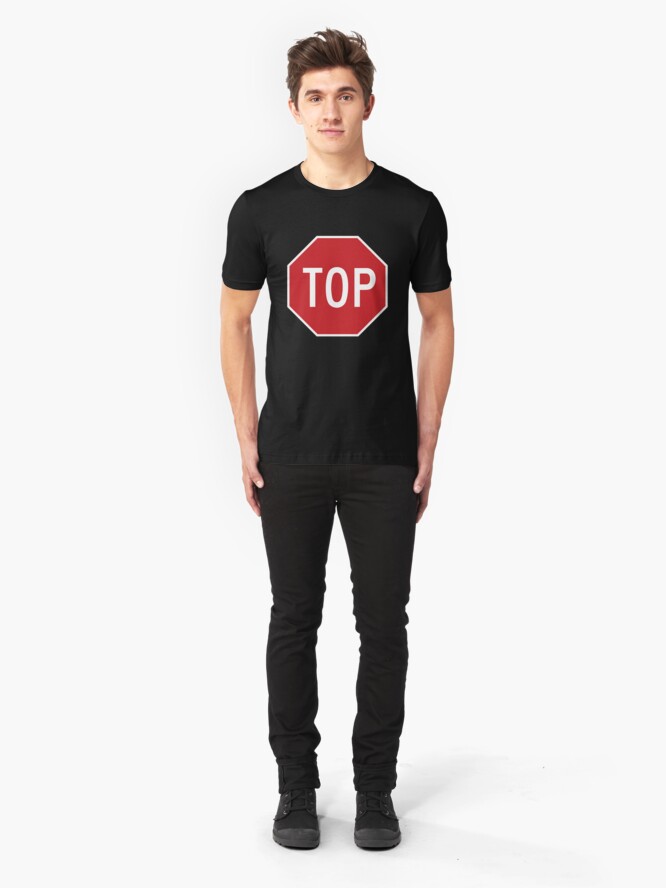 Alternate view of TOP Slim Fit T-Shirt