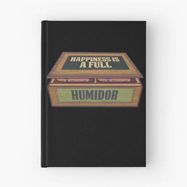 Item preview, Happiness Is A Full Humidor Cigar Smoking Gift Cigar Smoker Gear designed and sold by DynamicDesign.