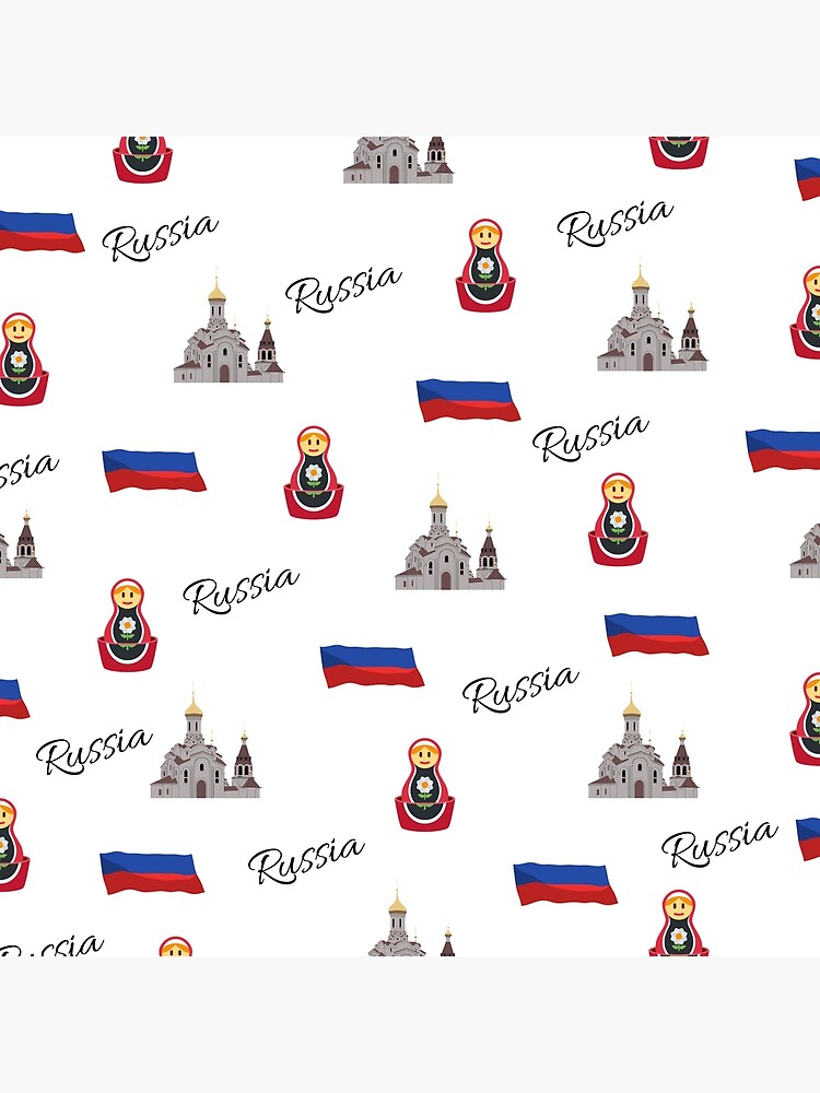 Flag of Russia (since 1991) Acrylic Block for Sale by Smaragdas